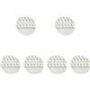 FytStycale Set di 6 Palline da Golf Piatte, Dischi da Allenamento per Il Golf, Strumento per La Pratica dello Swing in Ufficio.