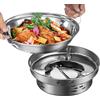 Generic Fornello da campeggio portatile - Fornello regolabile in acciaio - Bruciatore da cucina per escursionismo | per campeggio all'aperto e viaggi