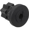 ELEOUTI Supporto Adattatore Nero in Plastica per Kayak Prestazioni Impermeabili e Navigazione Accurata, Base di Montaggio per Accessori e Fotocamere da Kayak