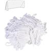 Hapivida 1 PZ Porta Calcio Pieghevole 3x2m Rete Polipropilene Portatile Allenamento
