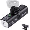 towild CL1600 Luce Anteriore Bici 1600 Lumen, Luce Bici LED Ricaricabile 5000mAh Power Bank, USB-C, Intelligente con Sensore Vibrazioni, IPX6, per MTB, Bici da Corsa e Bicicletta Urbana