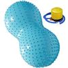 Générique Pallone da esercizio a forma di arachidi, massaggio sensoriale e allenamento | Include pompa ad aria per allenamento, gravidanza, fitness, allenamento a casa, donne, L