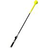 harayaa Allenatore per Lo Swing del Golf, Bastone per La Pratica dello Swing del Golf, Bastone per Il Riscaldamento, Allenamento dello Swing del Golf per La F, Arancione 1.2m