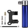 Rackumic Pompa portatile per bicicletta, in lega di alluminio, 120 psi, ad alta pressione, per mini pompa da bicicletta, con tubo rimovibile, per ciclismo su strada, mountain bike, attrezzatura