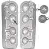 Fishing4U Cannon Ball - Stampo da Pesca 30-40-50-60 g