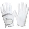 Generico Compatibile con guanti da golf in pelle StableGrip Uomo Donna Design confortevole for tutte le stagioni(White-1,XXL)