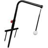 Kfwfuaee Swing Trainer Stand con altezza regolabile per allenamento indoor outdoor costruito in robusto metallo permanente Golf Trainer