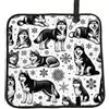 Vortithora Siberian-Husky-Fiocchi di neve Cuscino pieghevole Stadio Cuscino Impermeabile Portatile Bleacher Pad Piccolo Camping Mat Per Campeggio Viaggi Outdoor Sport Eventi