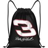 Generic Zaino con Coulisse Dale Earnhardt SR 3 Sportiva Zainetto Pieghevole Drawstring Backpack Leggero Sacca da Palestra per Scuola Spiaggia Unisex