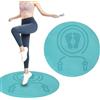 Generico Round Jump Rope Mat - Non-Slip Exercise Jump Rope Mats For Workout Fitness, Gym Mats | Thick TPE Non-slip Workout Pad Yoga For Home Workouts Sports - Shock-absorbing Yoga Mat Home Gym