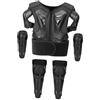 FytStycale Gilet da per Bambini con Protezioni Integrali per Ginocchia E Gomiti, Equipaggiamento per Bambini per Skateboard, Snowboard, Ciclismo E