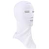 APLVFFZH Maschera Nuoto Anti Maschera Subacquea Cuffia Piscina Protezione Viso in Nylon Elasticizzato Confortevole Adatta per Nuoto Surf Immersione Pesca, Bianca