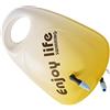 Generic Boa da nuoto - Grande boa d'acqua per nuoto, ad alta visibilità, per adulti, in PVC, con bolle di sicurezza per una maggiore visibilità, boe da nuoto per principianti per acque libere sul lago, viaggi
