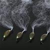 Fdit Rete da Pesca Portatile in Rete Resistente con Perline Luminose per la Pesca Notturna, da Banco a Molla in Rame 4 Pezzi (7 maglie)