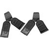 Pegciuho 2 Pezzi Ganci Sollevamento Pesi Straps Polso Grip Guanti Acciaio Imbottitura Comfort Adatto per Bodybuilding Allenamento Pesi Palestra