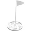 FytStycale Da Golf con Bandierina, da Golf per Appassionati di Putting