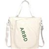 FewNvWa Borsa Porta Zaino Organizer Pratico in con Manico E Scomparto Racchetta Utilizzabile per attività Sportive, Bianco
