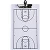 MotiveTech Lavagna per Allenatori di Pallacanestro, Lavagna per Allenatori con Pennarello Cancellabile, Attrezzatura di Supporto Portatile