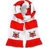 Old School Football Sciarpa da calcio tradizionale retrò Nottingham Forest anni '60-'70 ricamato Logo