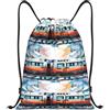 Generic Zaino con Coulisse Monorail Train Borsa con Coulisse Leggero Sacchetta Sportiva Grande capacità Drawstring Backpack per Viaggi Unisex Spiaggia
