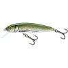 Salmo Minnow Wobbler, Colori: Oliva Bleak, Lunghezza/Peso/comportamento/profondità di Immersione: 7 cm/8 g/affondante/1,5 - 2,0 m
