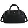 Daelesr Borsone Palestra Uomo & Donna, Borsa Sportiva con Scomparto per Scarpe, 50x23x27cm, Borsa Sportiva Grande Impermeabile, Leggera e Resistente, Gym Travel Bag per Uomo Donne (Nero)