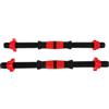 TEMPNAP Barra Manubrio in Acciaio Nero 40cm con Impugnatura Sicura e 4 Dadi per Allenamento Forza e Palestra Set 2 Pezzi Versatili Colore Casuale