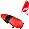 Pegciuho Boa di Segnalazione per Pesca Subacquea, Galleggiante Gonfiabile Portatile Professionale per Nuoto