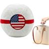 Generico Footbag Patriottico,Palline Traspiranti con Sabbia 4 Luglio - Footbag per Allenamento della Coordinazione | per Bambini Ragazze Principianti Adolescenti Allenamento Giochi di Gruppo Sport all'Aperto F