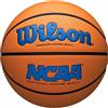 Wilson NCAA Evo NXT Official Indoor Game Basket - Royal/Orange, taglia 7-74,9 cm
