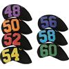 APLVFFZH Set di 7 Copritesta per da Golf