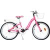 Tecnobike Shop Bici per Bambina Bicicletta Dino Bikes Aurelia Smarty Taglia 20 Pollici (Fuxia)