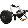 Aymzbd Carrello Pieghevole per Kayak con Ruote in Gomma Piena, Cinghie di Fissaggio, Rimorchio per Kayak, Porta Canoe per Barche, Canoe, Kayak, Materassini G