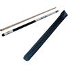 Wswqop Stecca da Biliardo 1/2 Divisa, Stecca da Snooker Portatile Ed Elegante per Tavolo da Biliardo