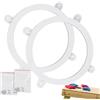 Generic ad anello Cornhole | Set di LED Cornhole - LED antiriflesso, Cornhole alimentate a batteria per cortile da giardino