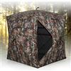 COSTWAY Tenda da Caccia Portatile per 4 Persone, Capanno Mimetico a Visione a 360° con Rete Trasparente e Borsa da Trasporto, Tenda Pop-up Camouflage per Caccia di Cervi e Tacchini, 147 x 147 x 170 cm