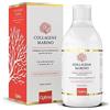 Collagene Marino Optima Naturals Collagene Marino Idrolizzato Liquido, pronto da bere, con Acido Ialuronico e Vitamine C, E, B6, 500 ml Collagene Marino Optima Naturals