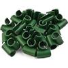 BBTISG 50 connettori per traliccio per piante, clip di fissaggio con fibbia a croce, per traliccio da giardino, connettori per piante, in plastica, per asta fissa da giardino (8 mm)