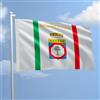 AL PRODUCTION Bandiera Puglia 200x300 cm in poliestere NAUTICO 115 gr/mq con doppia piega perimetrale,corda e guaina. Adatta sia IN/OUT DOOR
