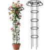 Generico Di Supporto Per Ombrellone Glicine Traliccio Da Giardino 37/47/57 Pollici - Supporto Per Piante Glicine Traliccio Ombrello | Struttura Per Piante Rampicanti Per Tutte Le Stagioni | Suporto Veg