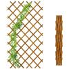 Generico Traliccio Estensibile in Legno per Piante Rampicanti 120x180 cm - Grigliato Decorativo da Giardino Balcone e Terrazzo, Supporto Espandibile per Fiori e Siepi, Recinzione Ornamentale