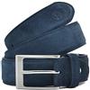 Seajure Cintura da uomo in pelle scamosciata blu navy Seajure (100)