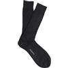 PEROFIL 3 Pezzi Calza Corta a Costina in 100% Filo di Scozia VPRC00326, Grigio 45/46