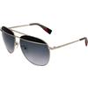 Furla SFU236 0492 Sunglasses Unisex Metall, Standard, 59