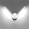 KAWELL 10W Interno Moderno LED Lampada da Parete con Interruttore