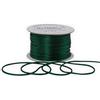 HATIANGE Cordoncino in raso verde scuro da 2 mm, per la creazione di gioielli, bracciali, collane, filo per perline, macramè, nodi cinesi, 50 metri