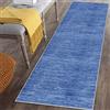 Mreoqja Tappeto Passatoia Corridoio Cucina Lavabile 50 x 180 cm Blu Tappeto per Cucina Antiscivolo Vintage Tappeto Corridore LungoTappeti Runner Passatoia Ingresso per Cucina Lavanderie Salotto Camera