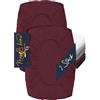 Marie´s Home, set di 2 federe per cuscino imbottito per il collo - Fodera per cuscino con elastico e fodera per cuscino 1627.2372, M (35-40 x 55-60 cm), Bordeaux
