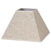 FABRILAMP Pantalla Piramide Tenorio E27 Lino Beis 30dx13dx22h