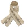 JYC CREATIVE 25 Chiusure Lampo in Nylon, 24 Colori e Misure, Cerniera per Cucire, Chiusure Lampo per Cucire su Vestiti, Tessuti, Chiusuri Lampo al Metro n.3, 25 x 40 cm, beige 307
